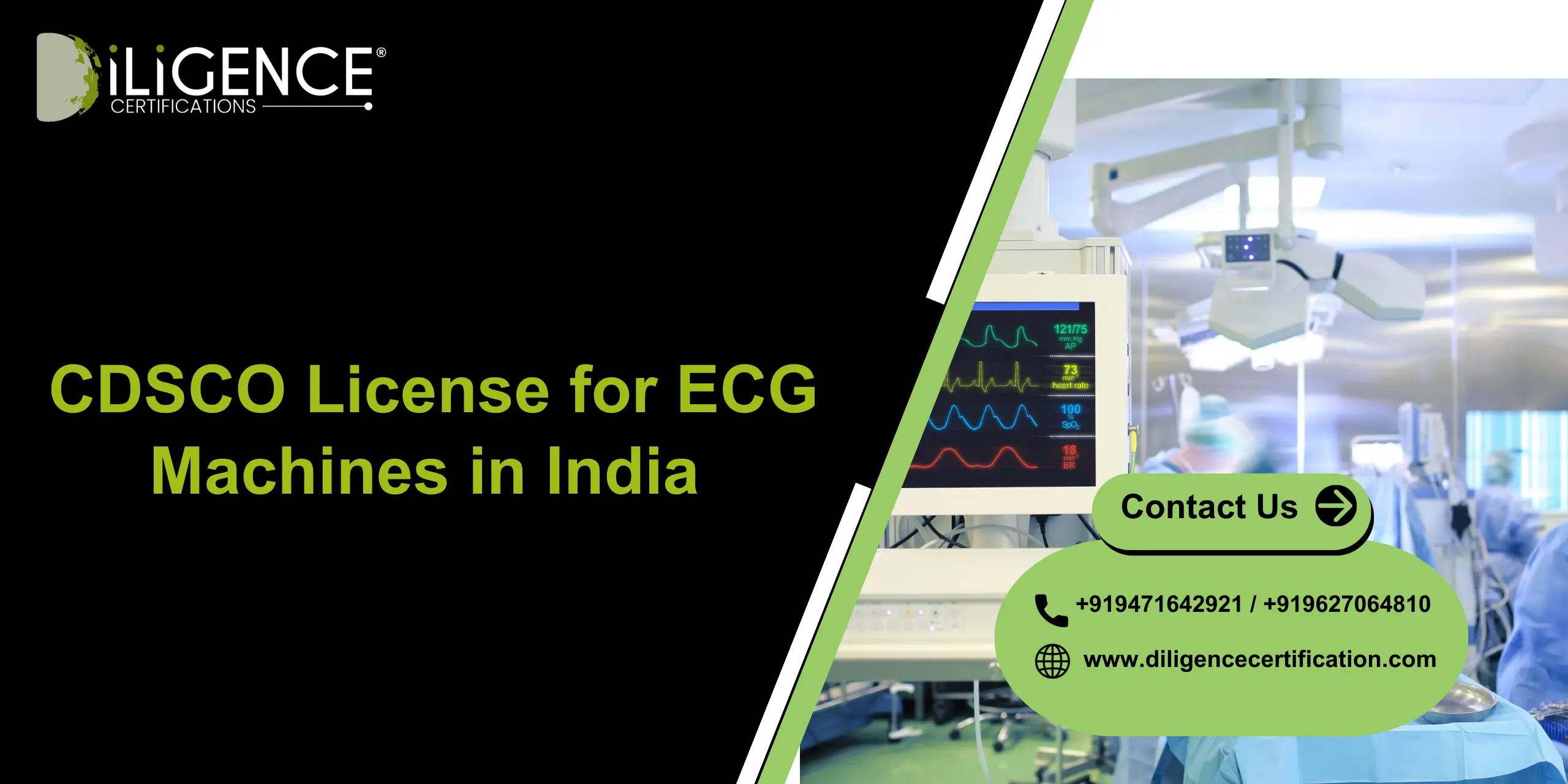 CDSCO License for ECG Machines