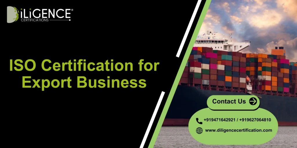 ISO Certification for Export Business