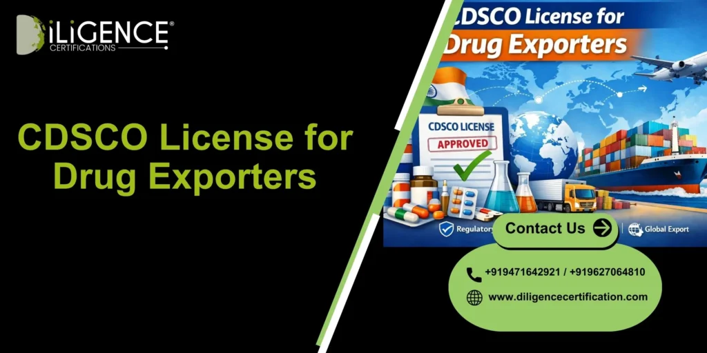 CDSCO License for Drug Exporters