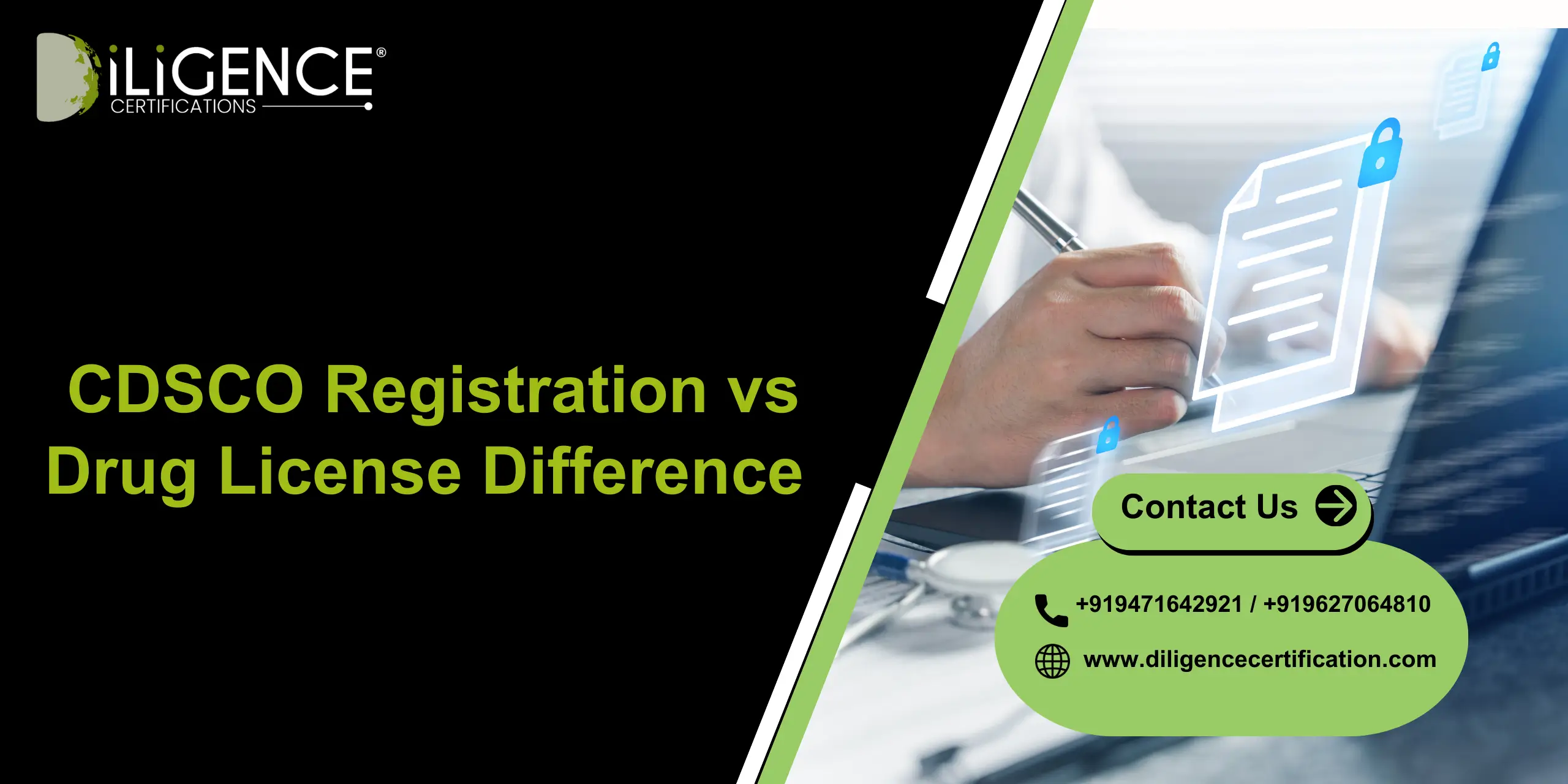 CDSCO Registration vs Drug License