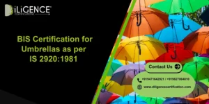 BIS Certification for umbrellas