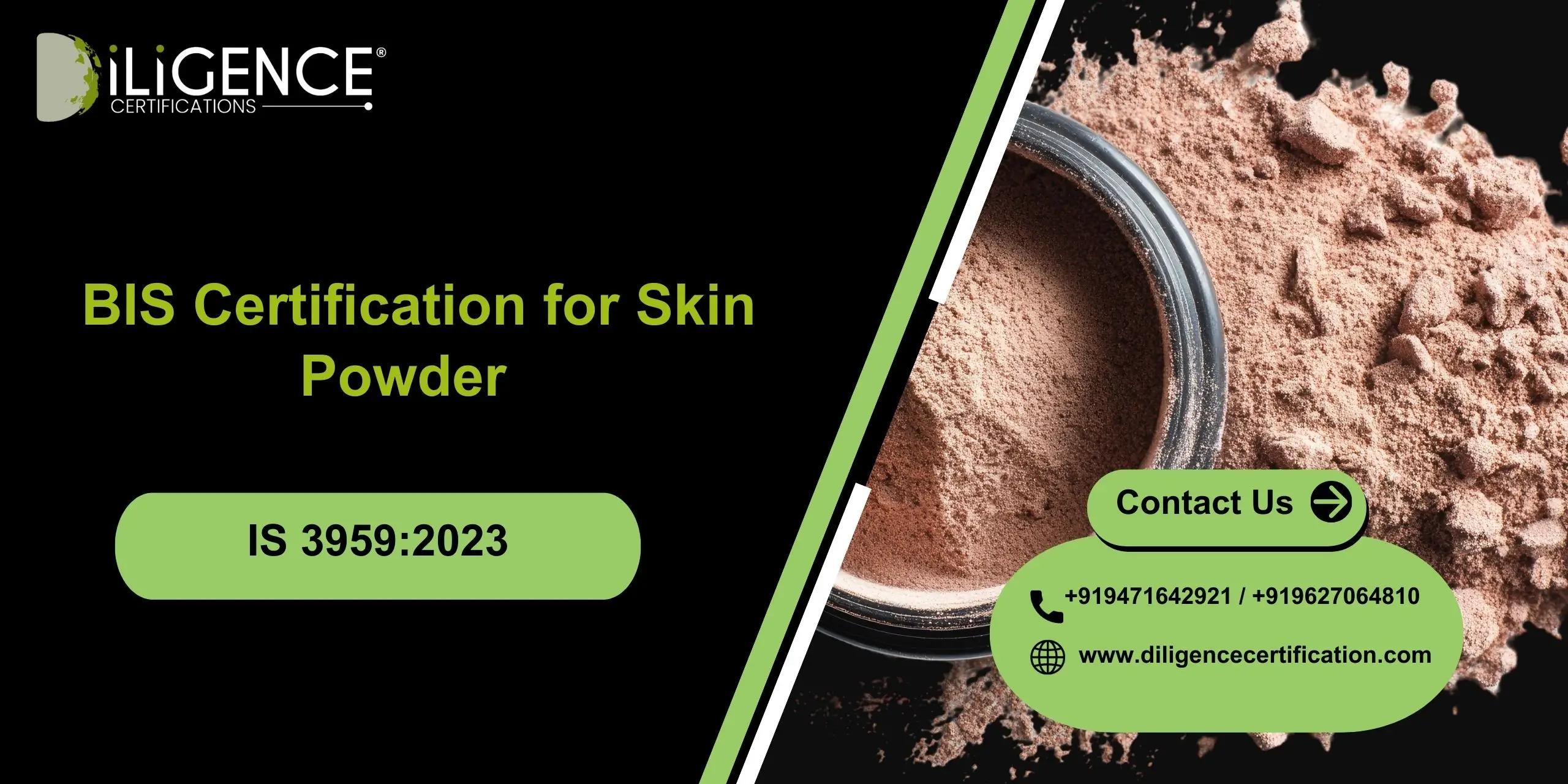BIS Certification for Skin Powder