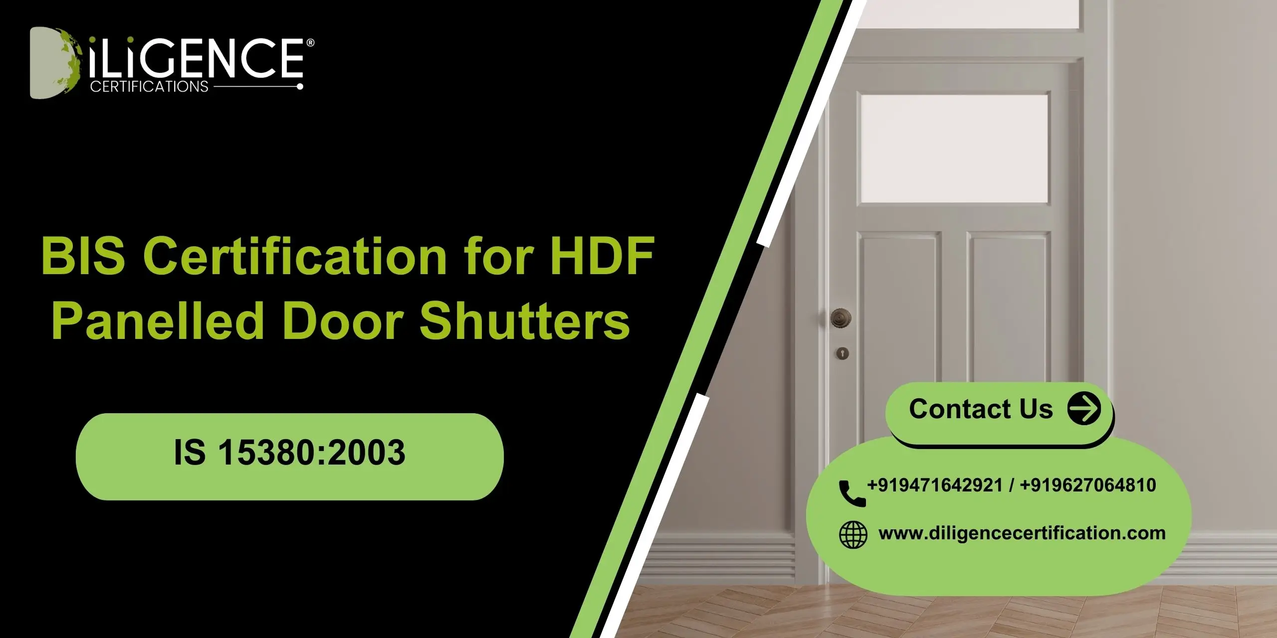 HDF Panelled Door Shutters