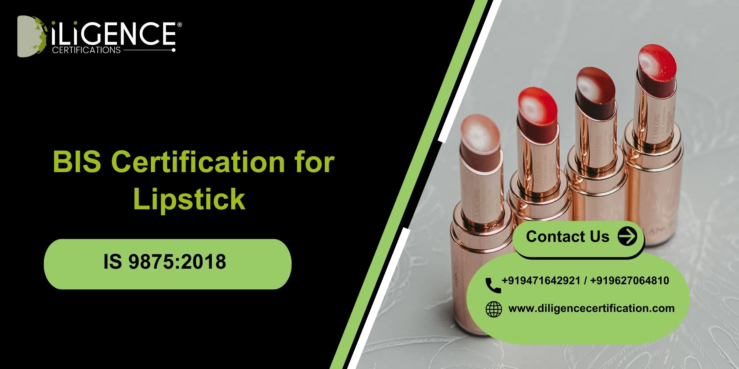 BIS Certification for Lipstick