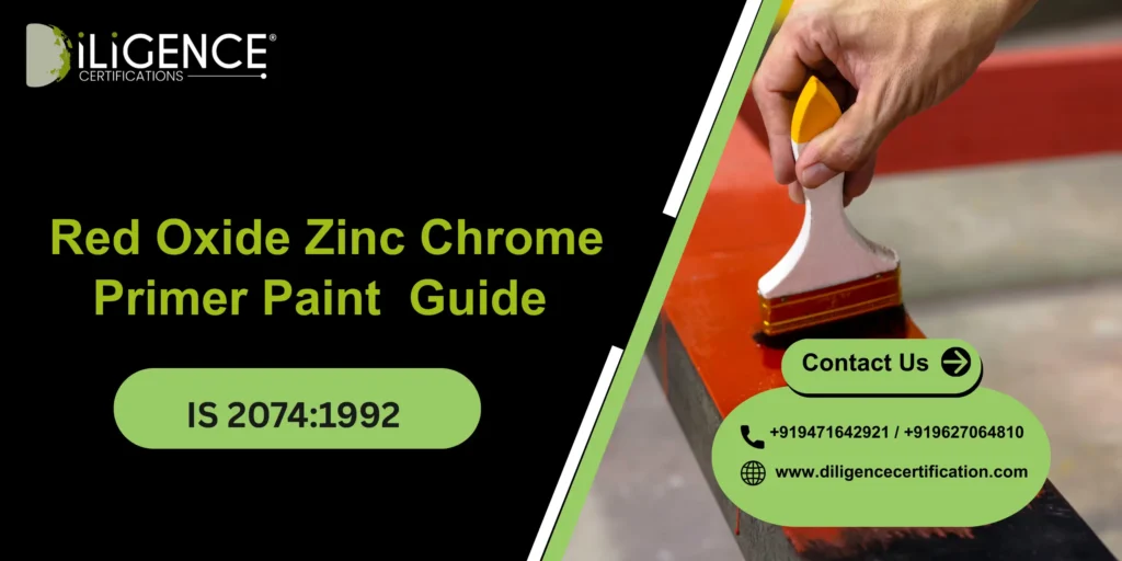 Red Oxide Zinc Chrome Primer Paint IS 2074:1992 Guide 
