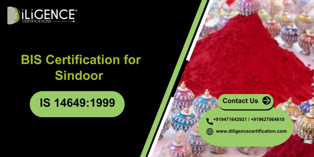BIS Certification for Sindoor