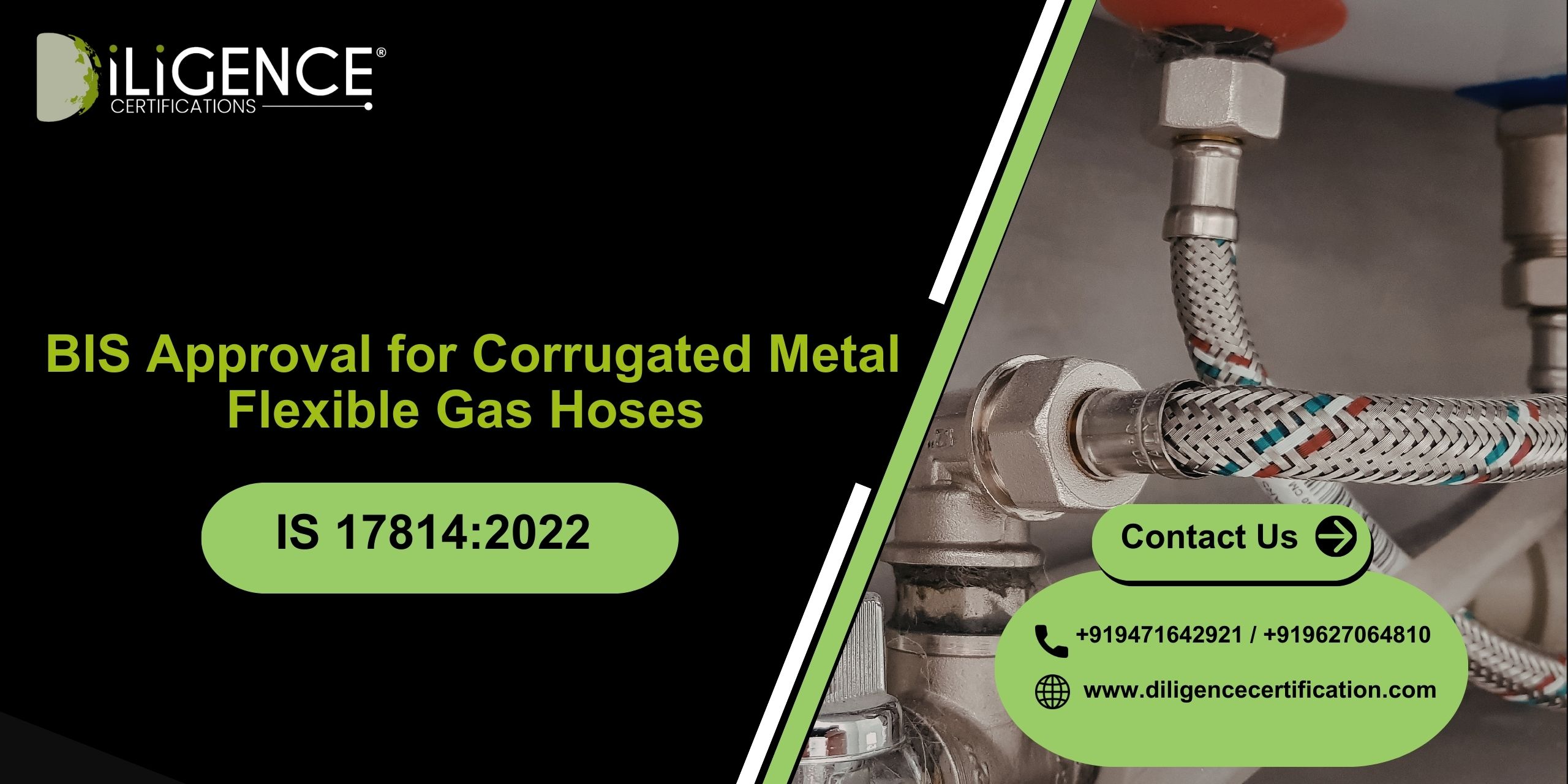 BIS approval for gas hoses