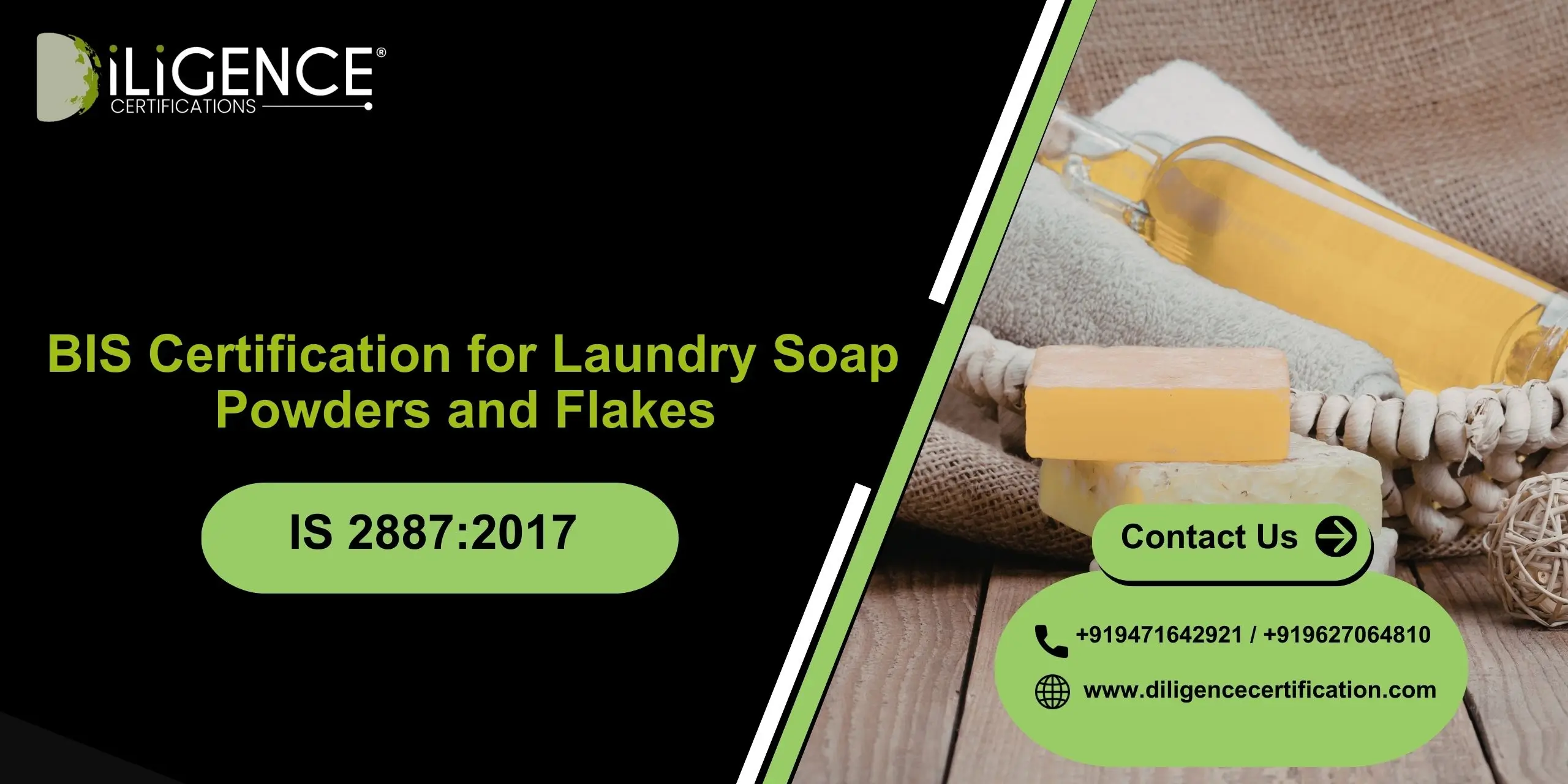 BIS for Laundry Soap Powders