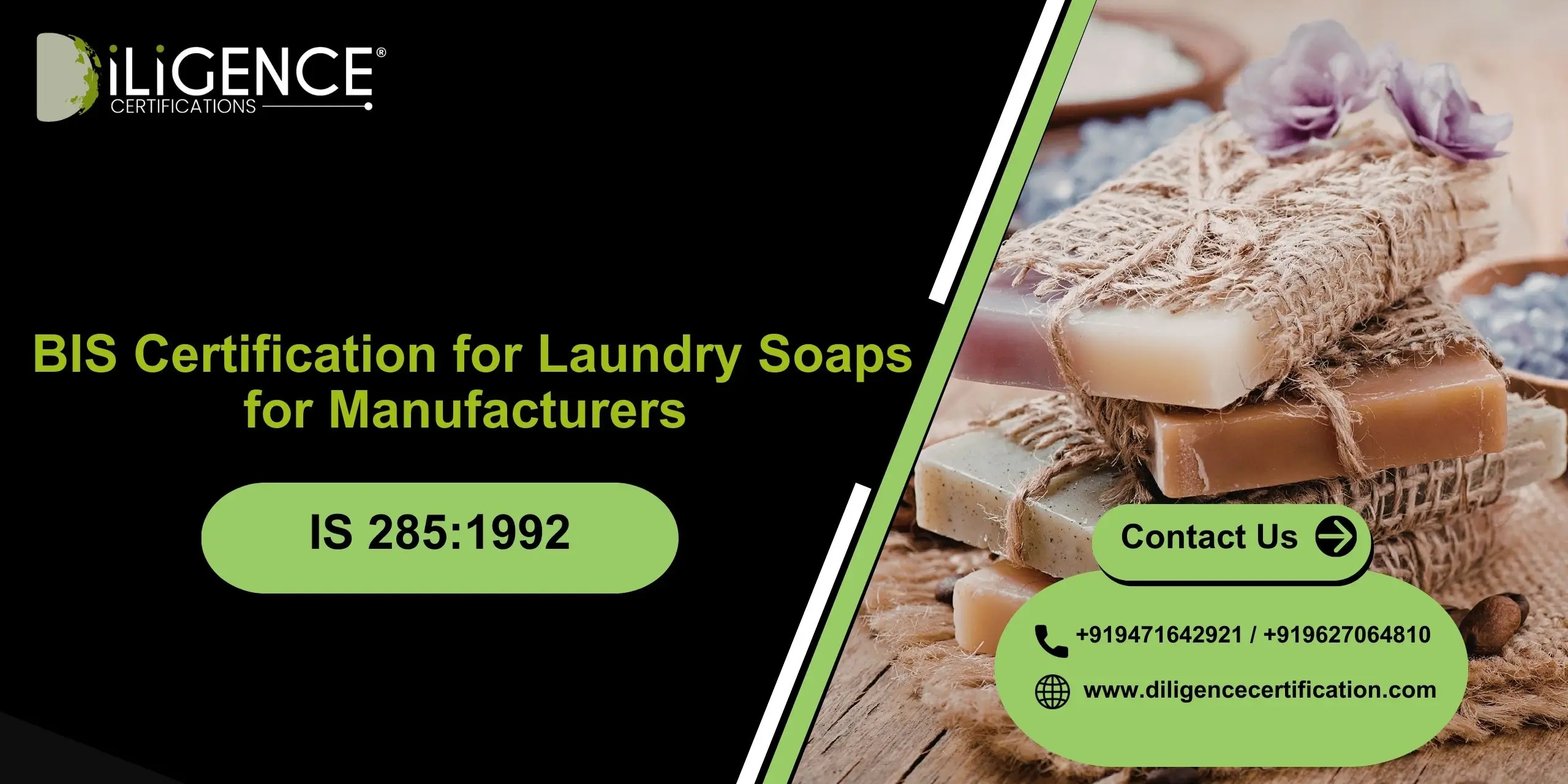 BIS Certification for Laundry Soaps