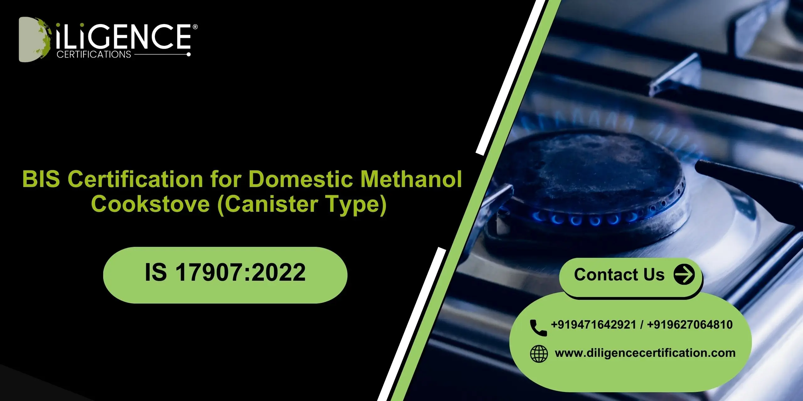 BIS for Methanol Cookstove