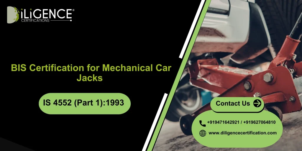 BIS Certification for Car Jacks