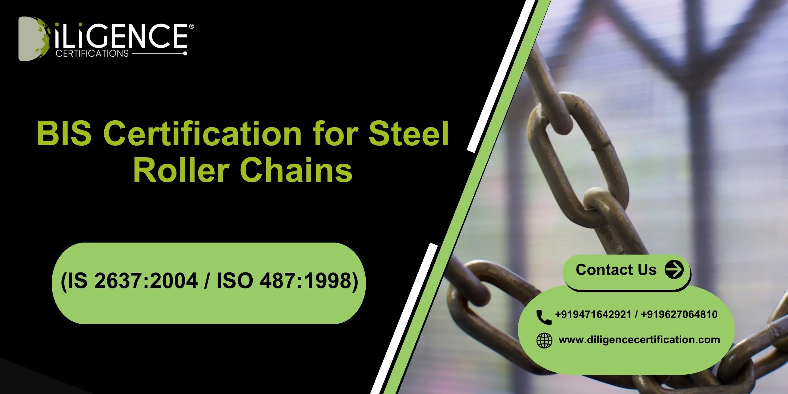 BIS License for Roller Chains