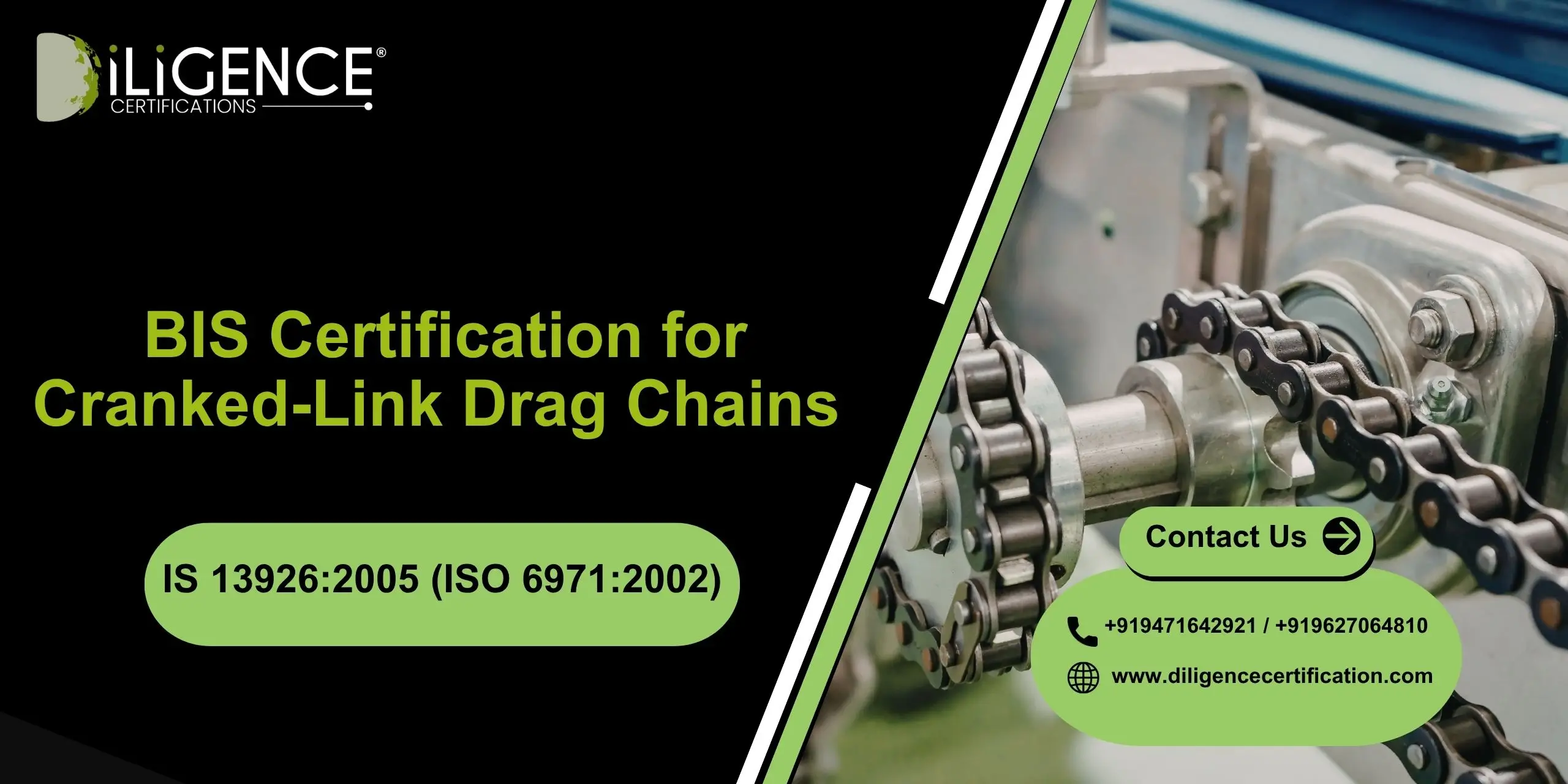 BIS Certification for Drag Chains