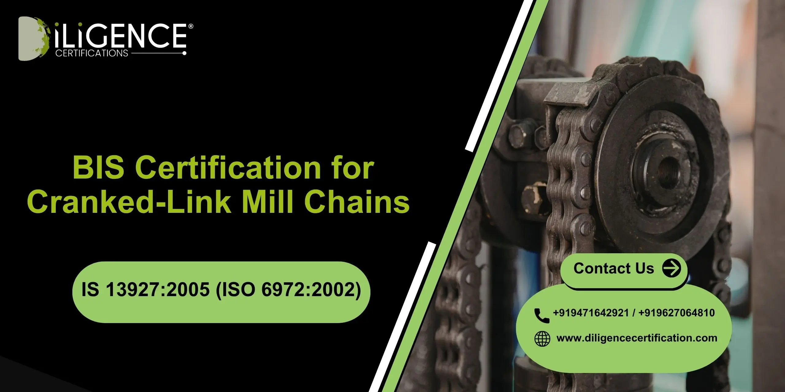 BIS for Cranked Link Chain