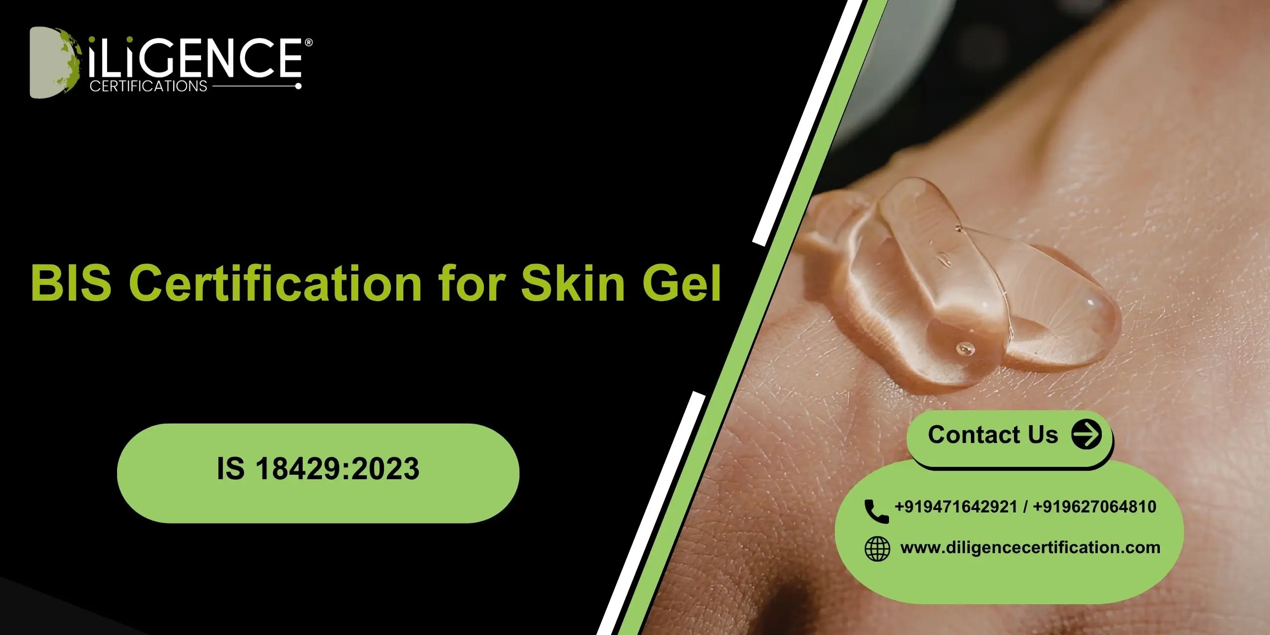 BIS Certification for Skin Gel