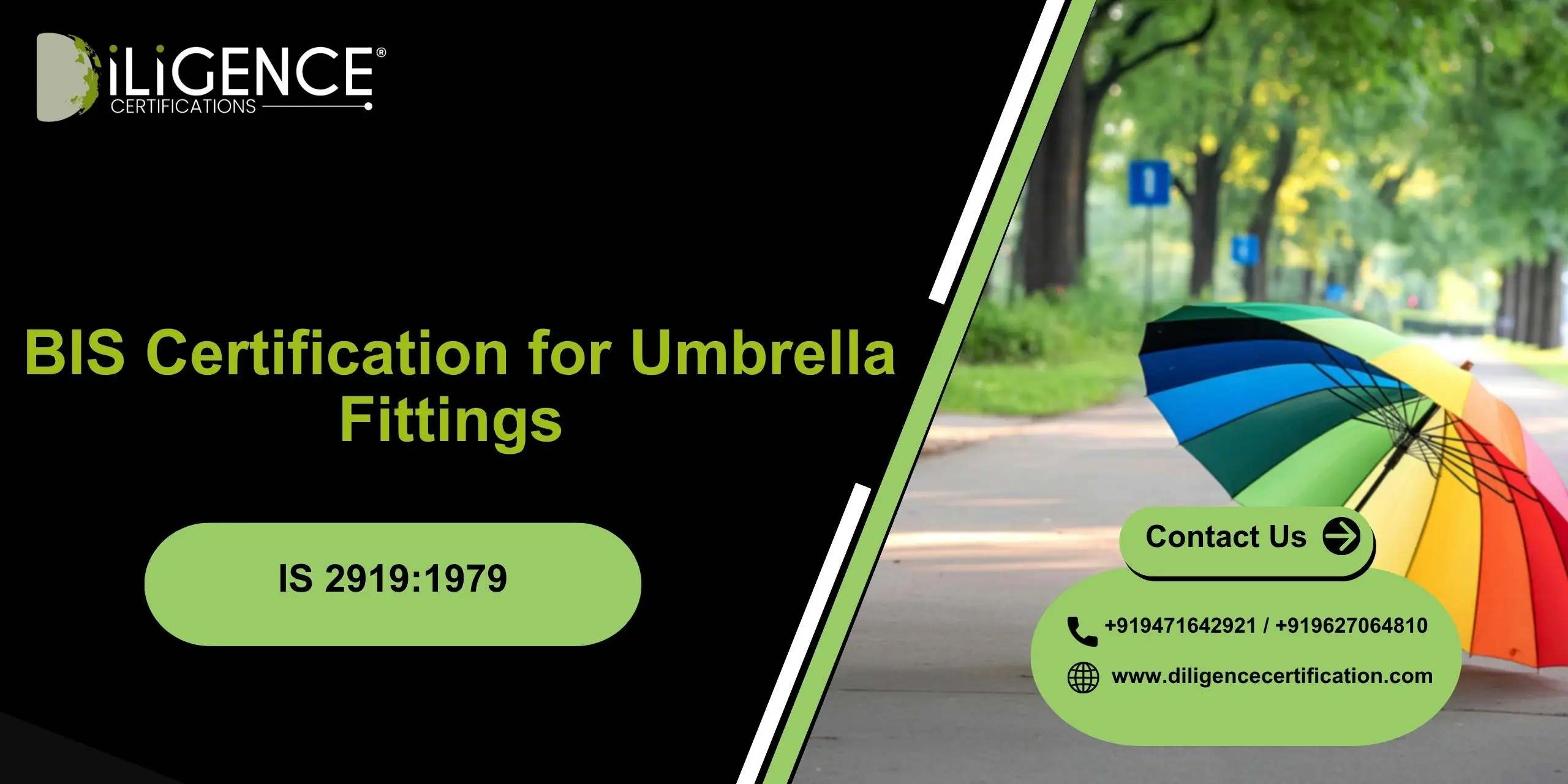 BIS Certification Umbrella Fittings