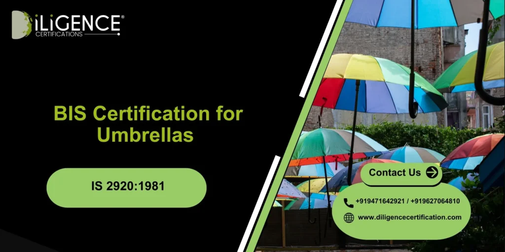 BIS Certification for umbrellas