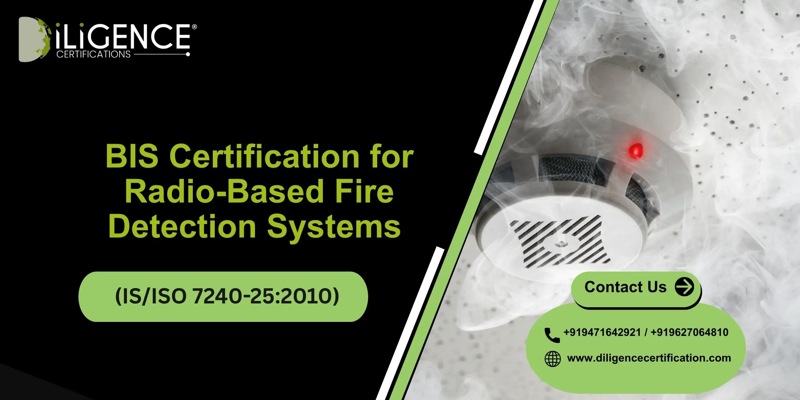 BIS for Radio-Based Fire Detection