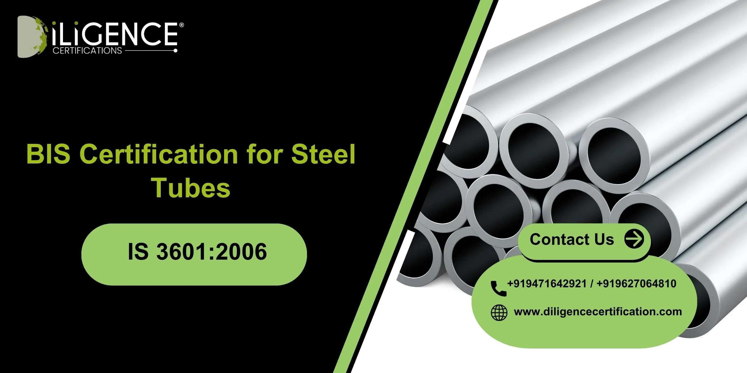 BIS Certification for Steel Tubes