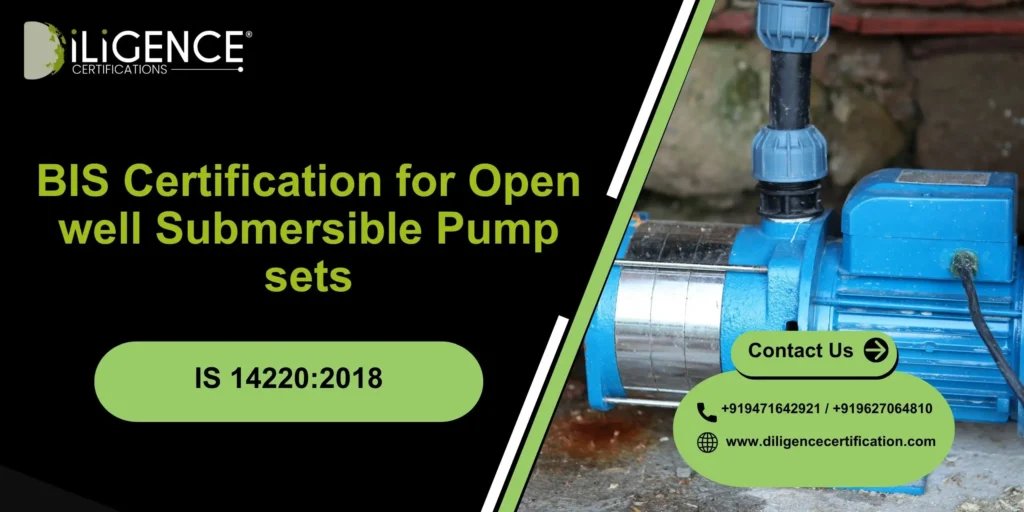 Open well Submersible Pump sets