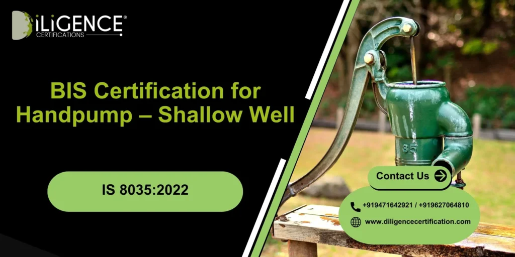 BIS Certification for Handpump