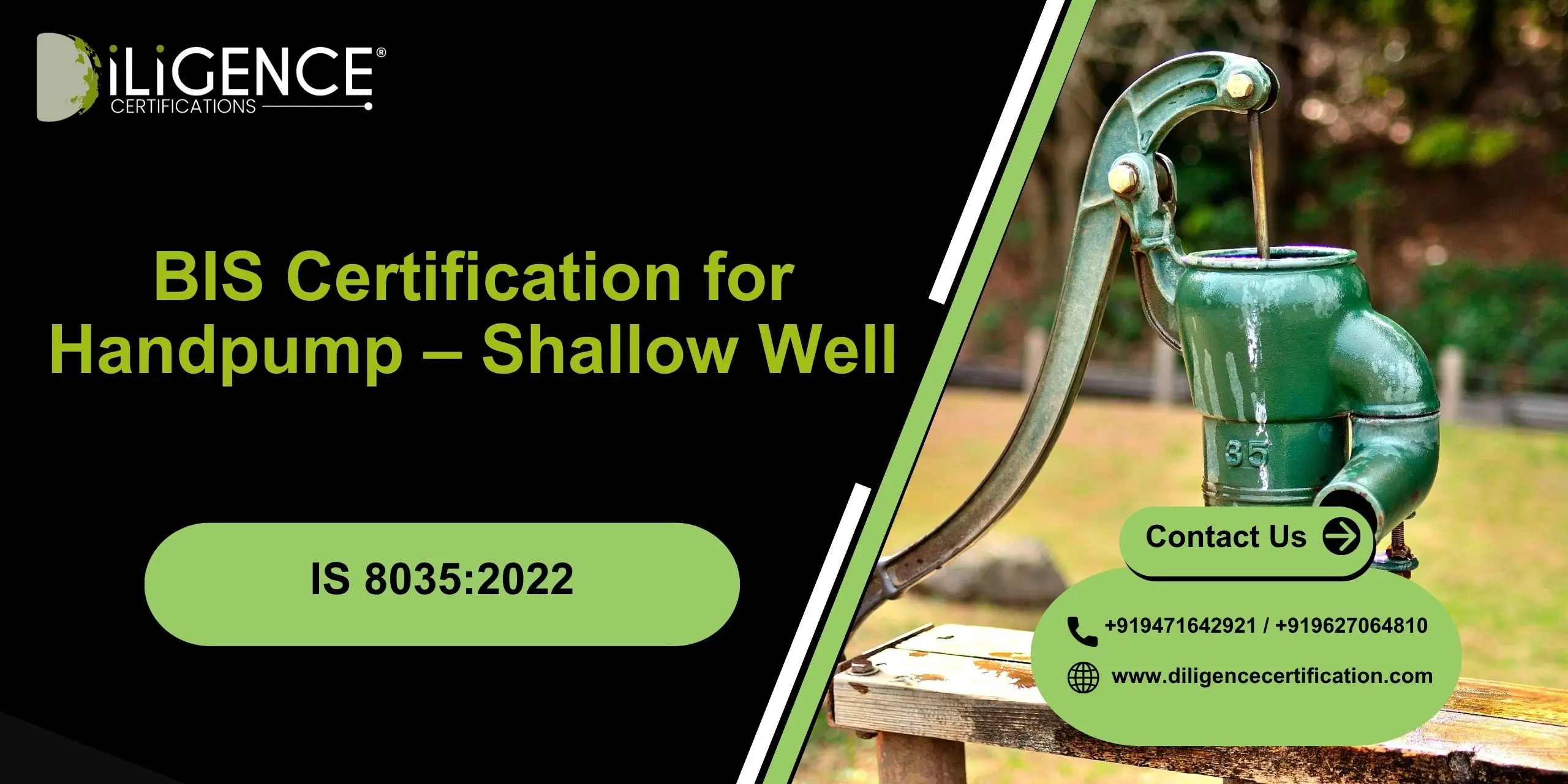 BIS Certification for Handpump