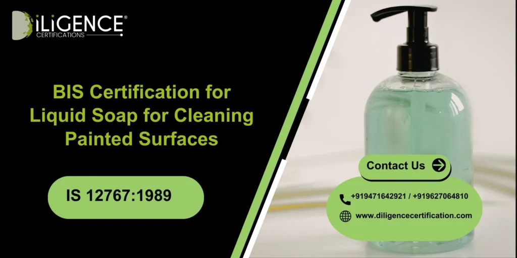 BIS Certification for Liquid Soap