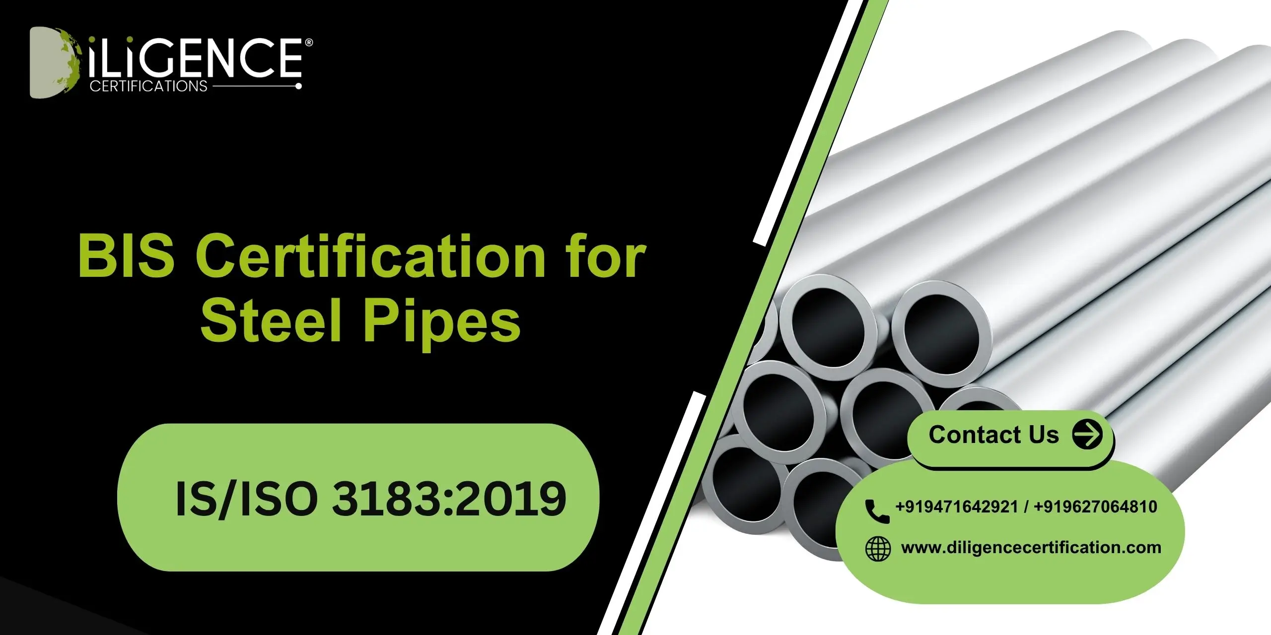 BIS Certification for Steel Pipes