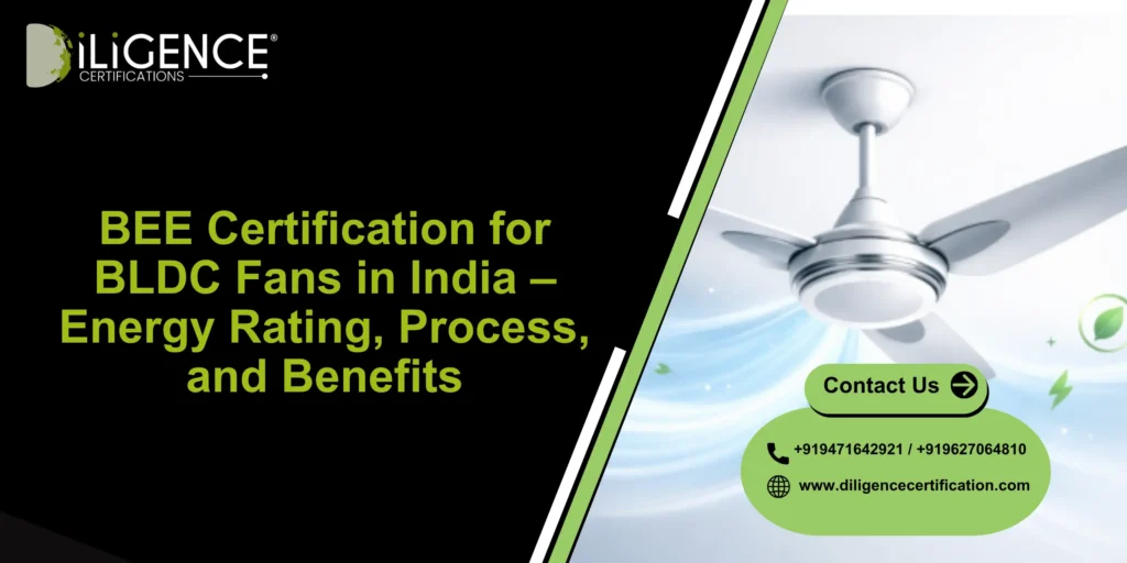 BEE Certification for BLDC Fans
