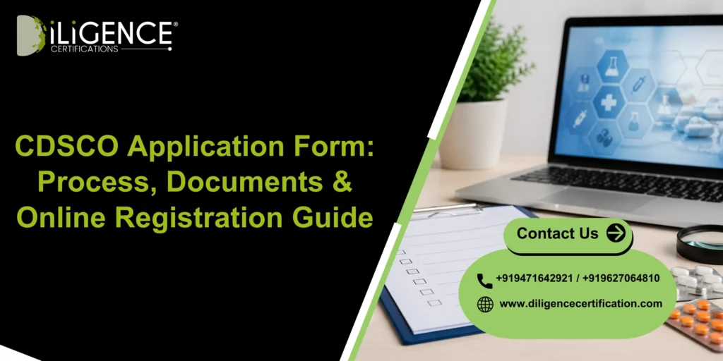 CDSCO Application Form