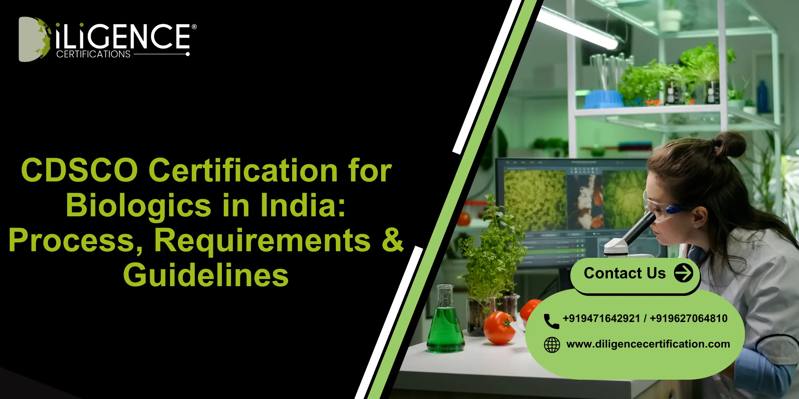 CDSCO Certification for Biologics