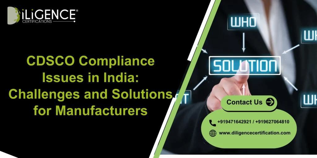 CDSCO Compliance Issues in India