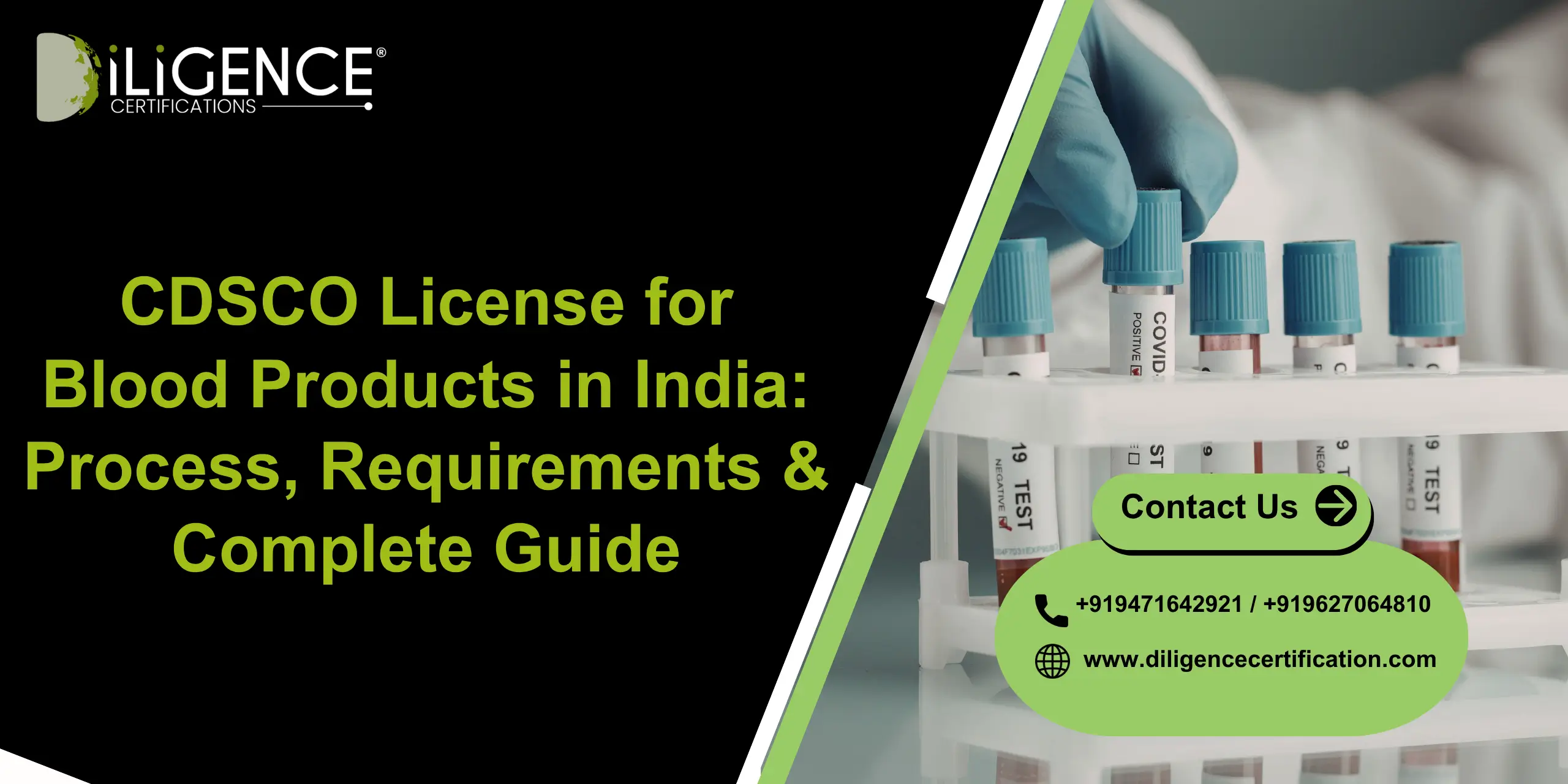 CDSCO License for Blood Products