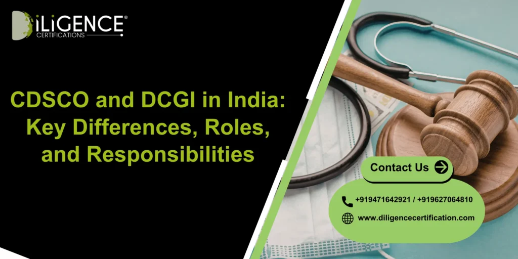 CDSCO and DCGI in India