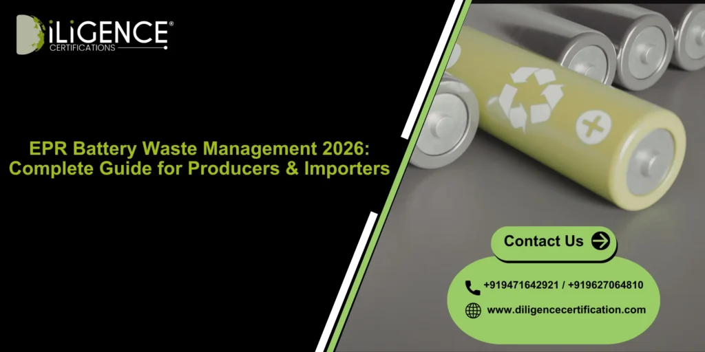 EPR Battery Waste Management 2026: Complete Guide for Producers & Importers
