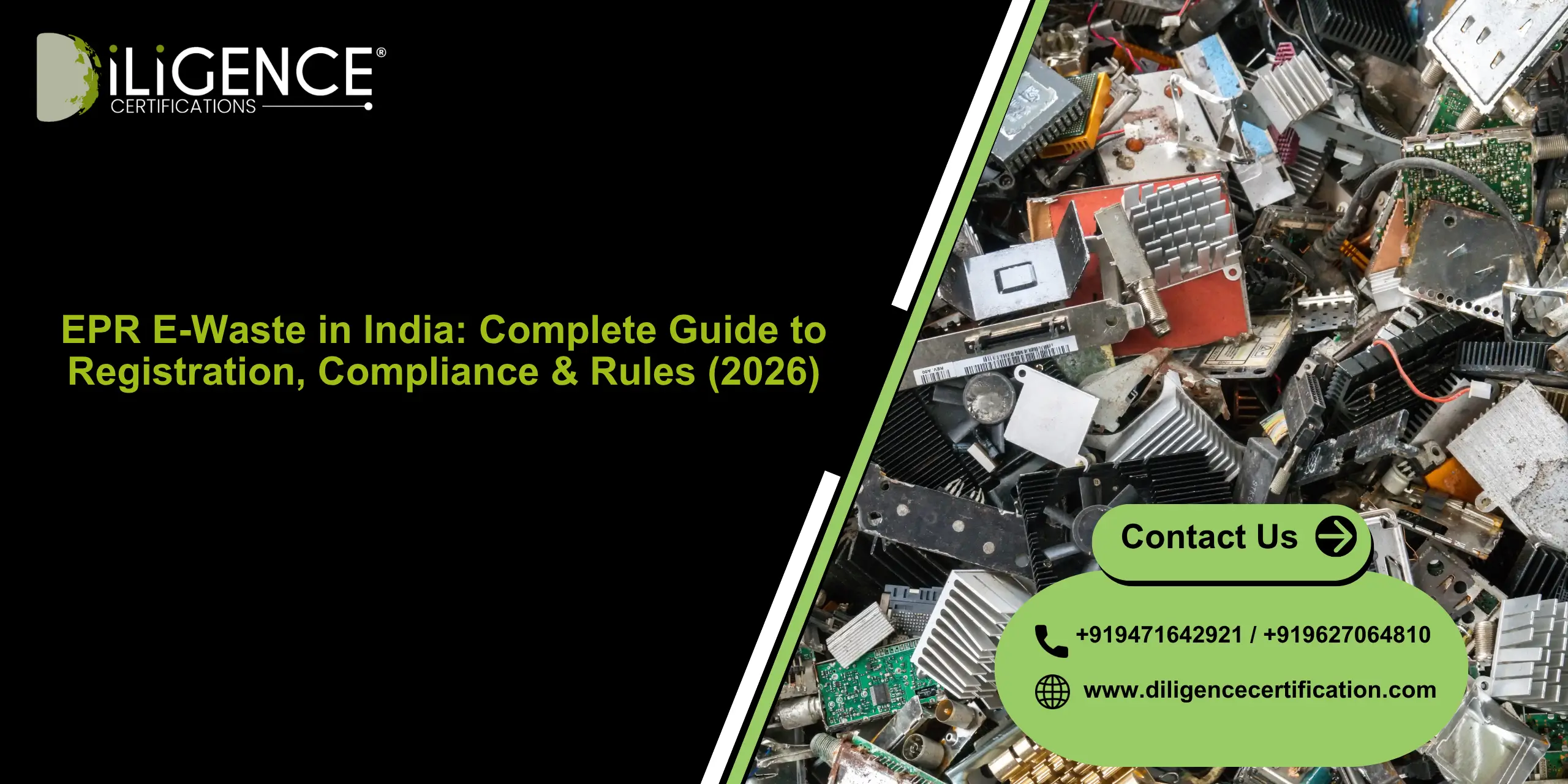 EPR E-Waste in India Registration Compliance and Rules 2026