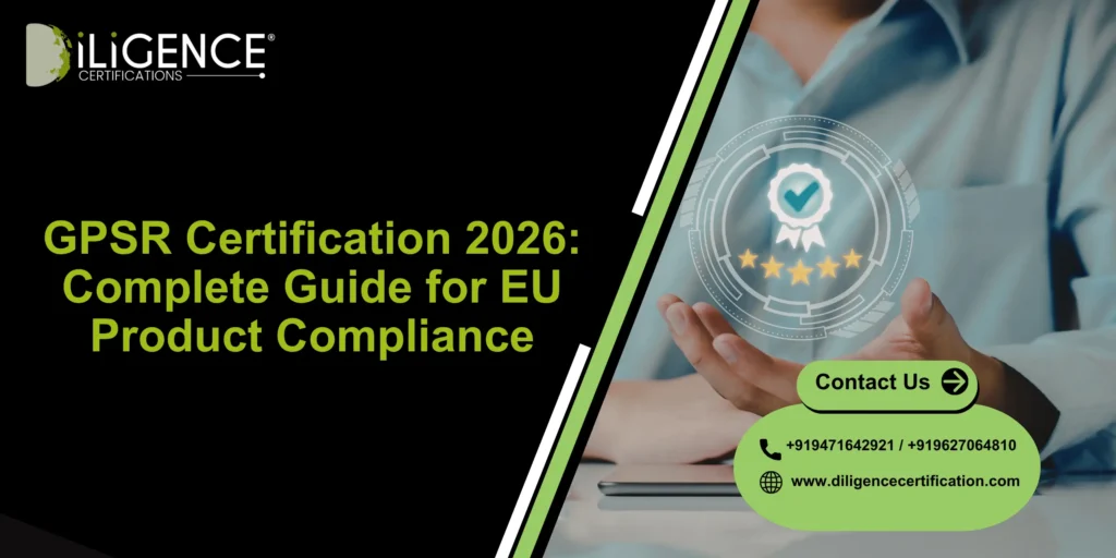 GPSR Certification 2026