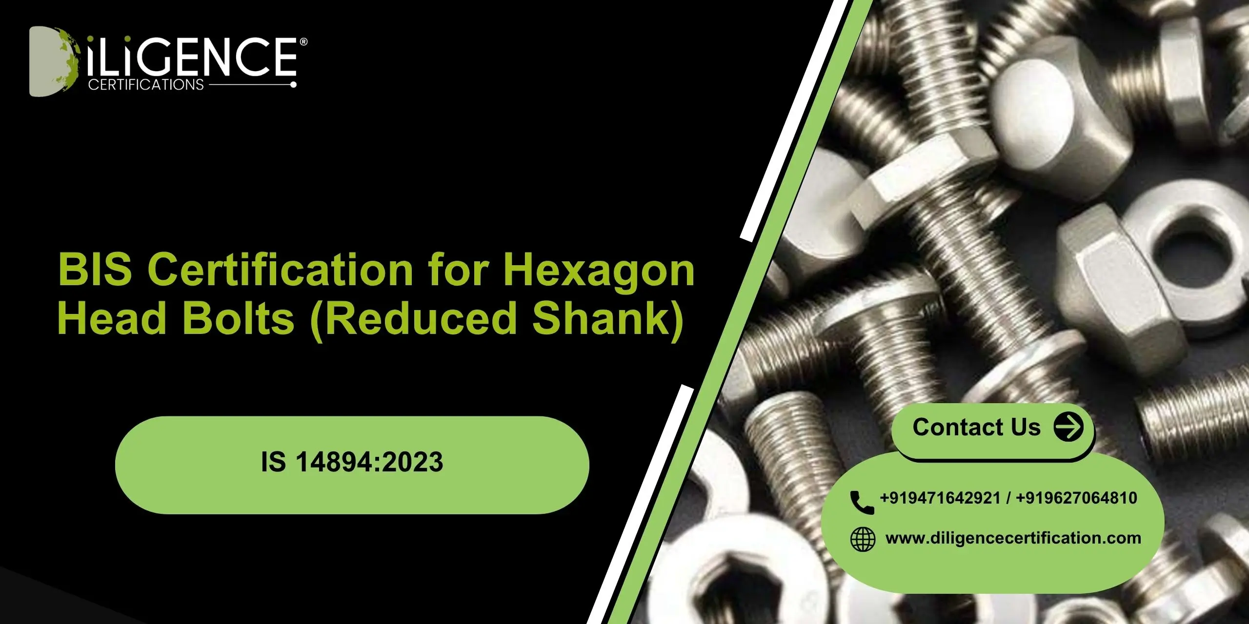 BIS for Hexagon Head Bolts