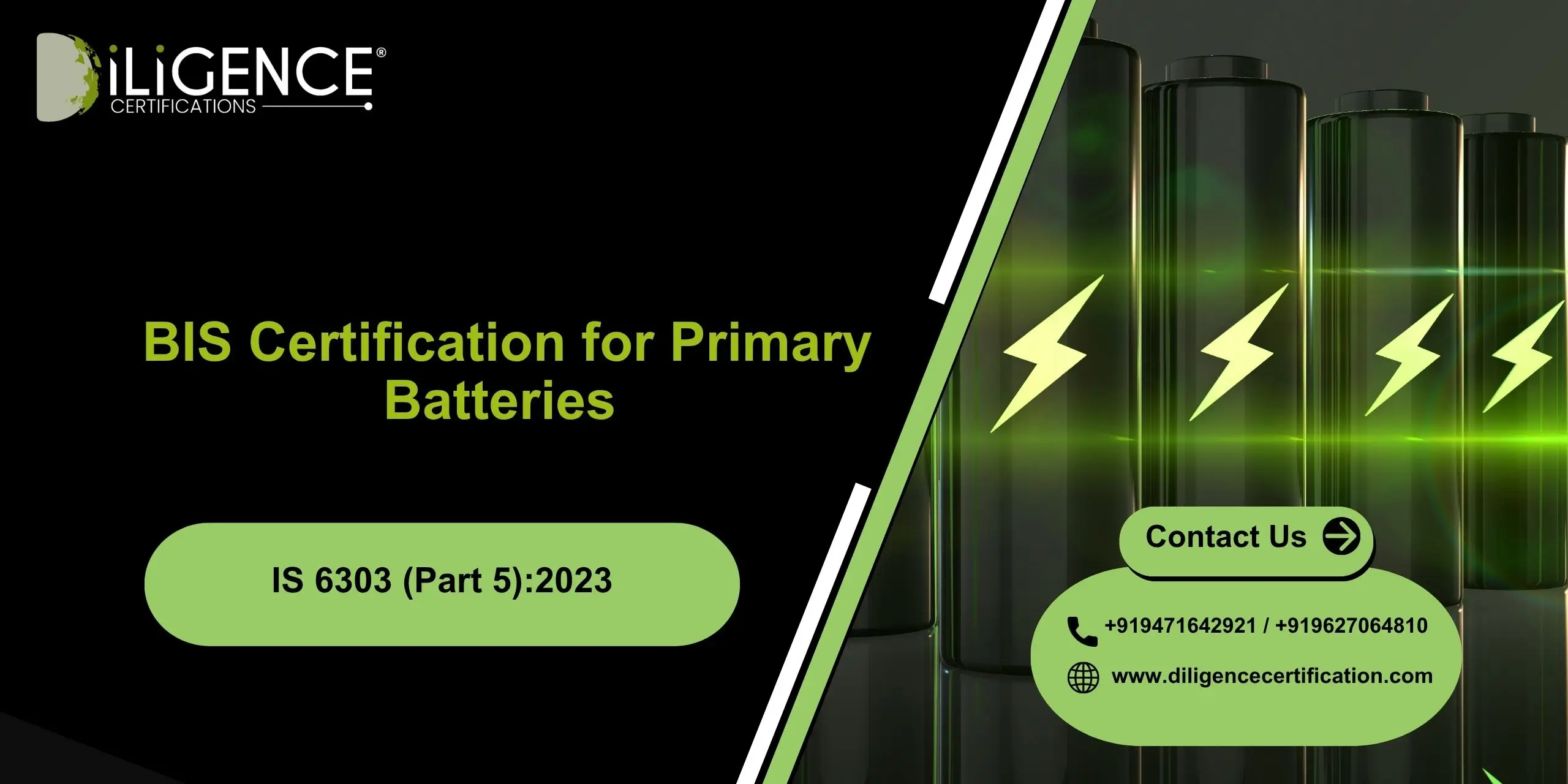 BIS for Primary Batteries