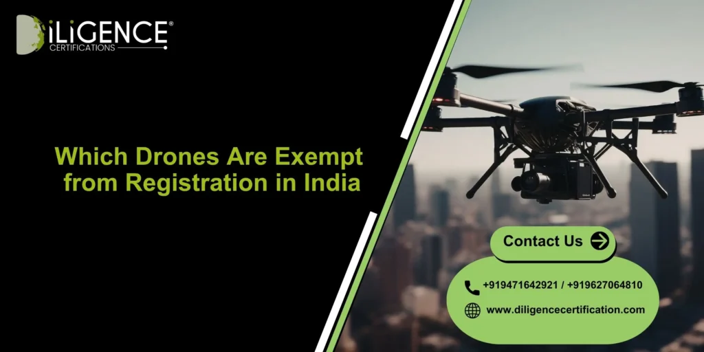 Drone Registration Exemptions in India