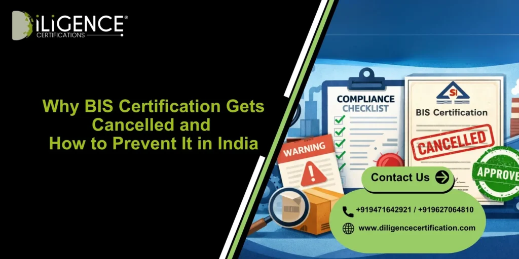 Why BIS Certification Gets Cancelled and How to Prevent It in India
