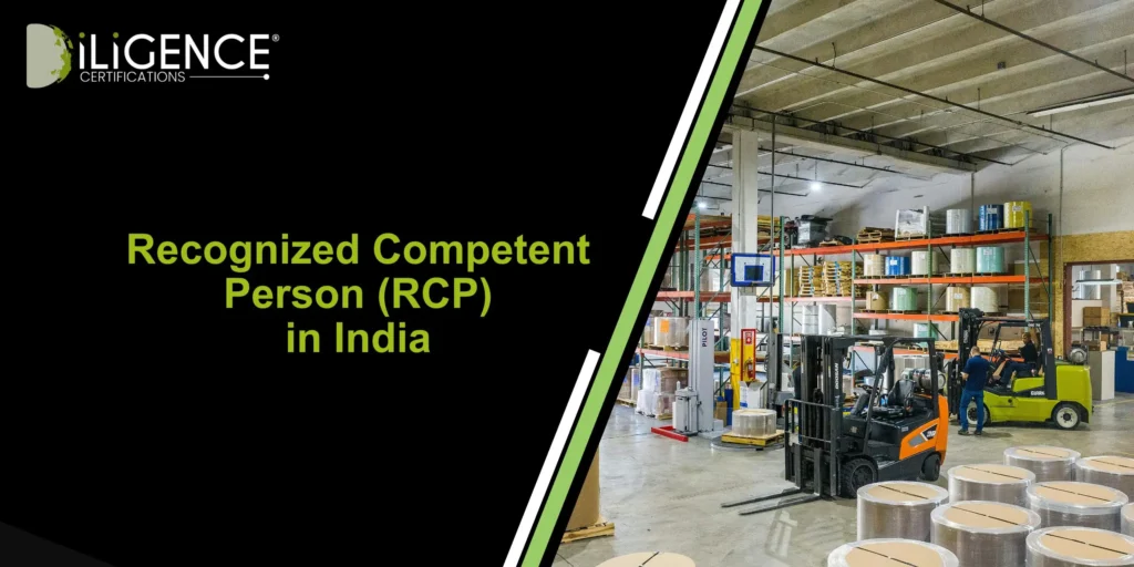 Recognized Competent Person (RCP) in India: Approval, Role & Process