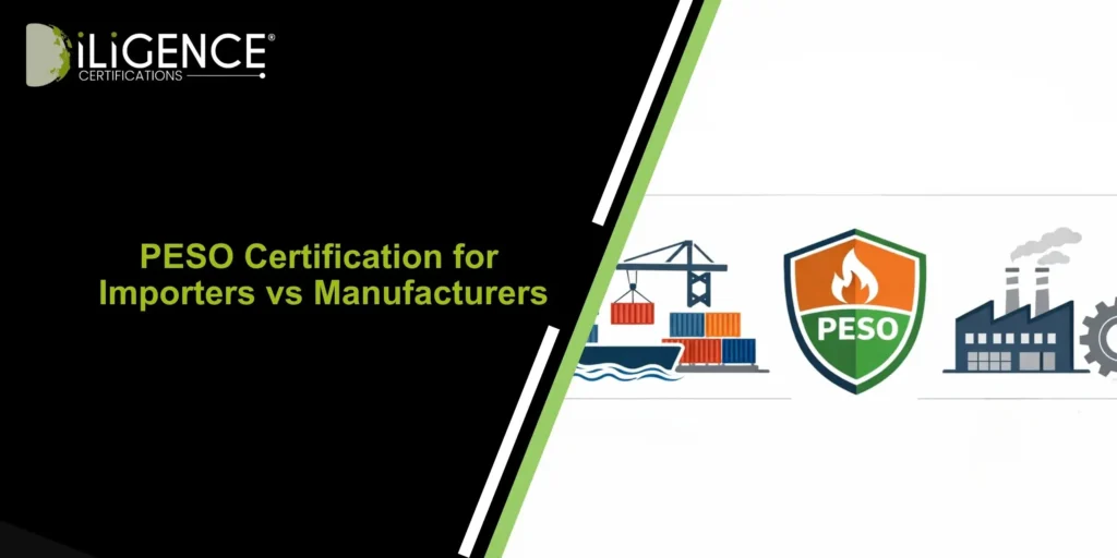 PESO Certification for Importers vs Manufacturers: Key Differences Explained