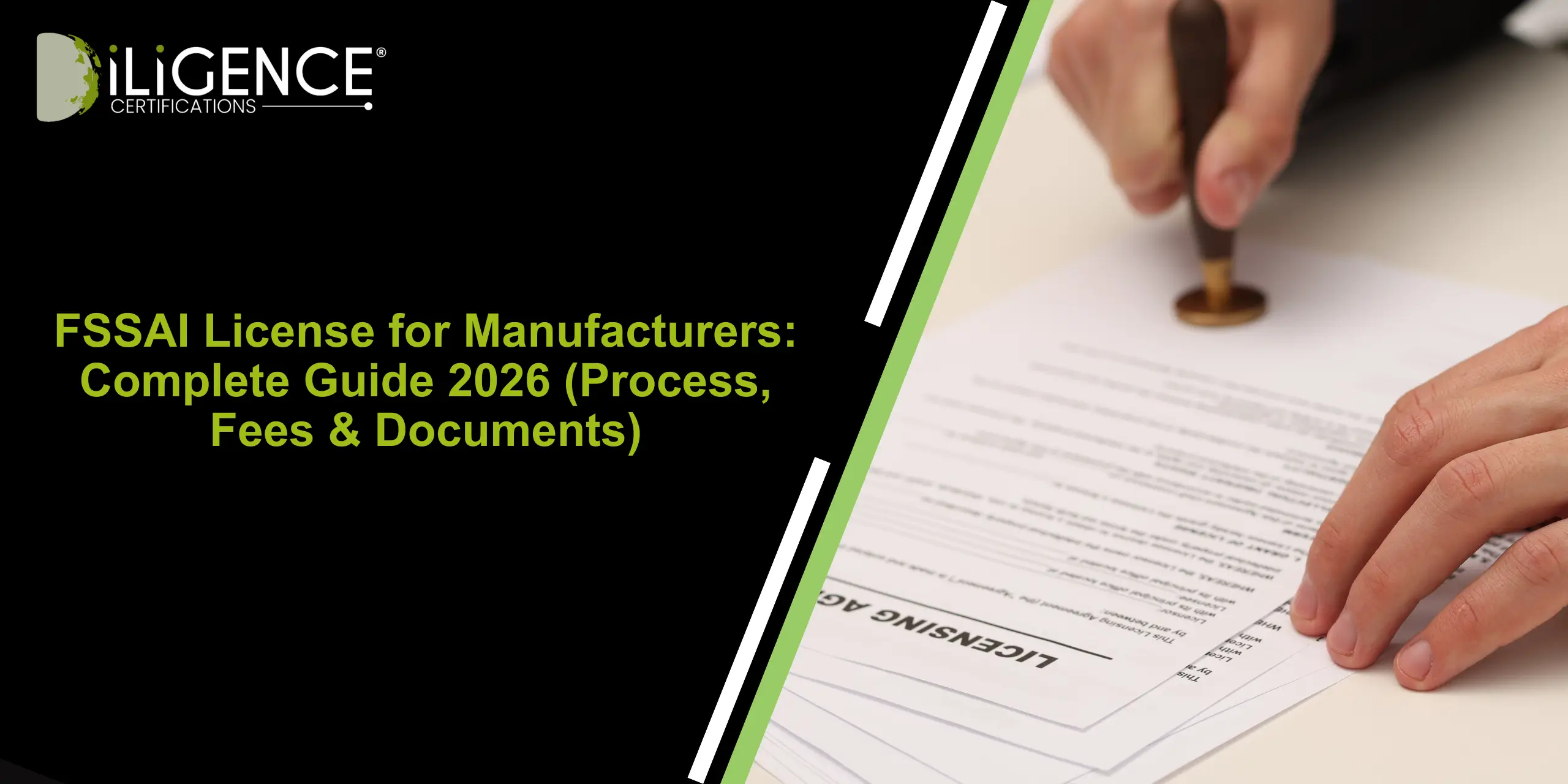 FSSAI License for Manufacturers
