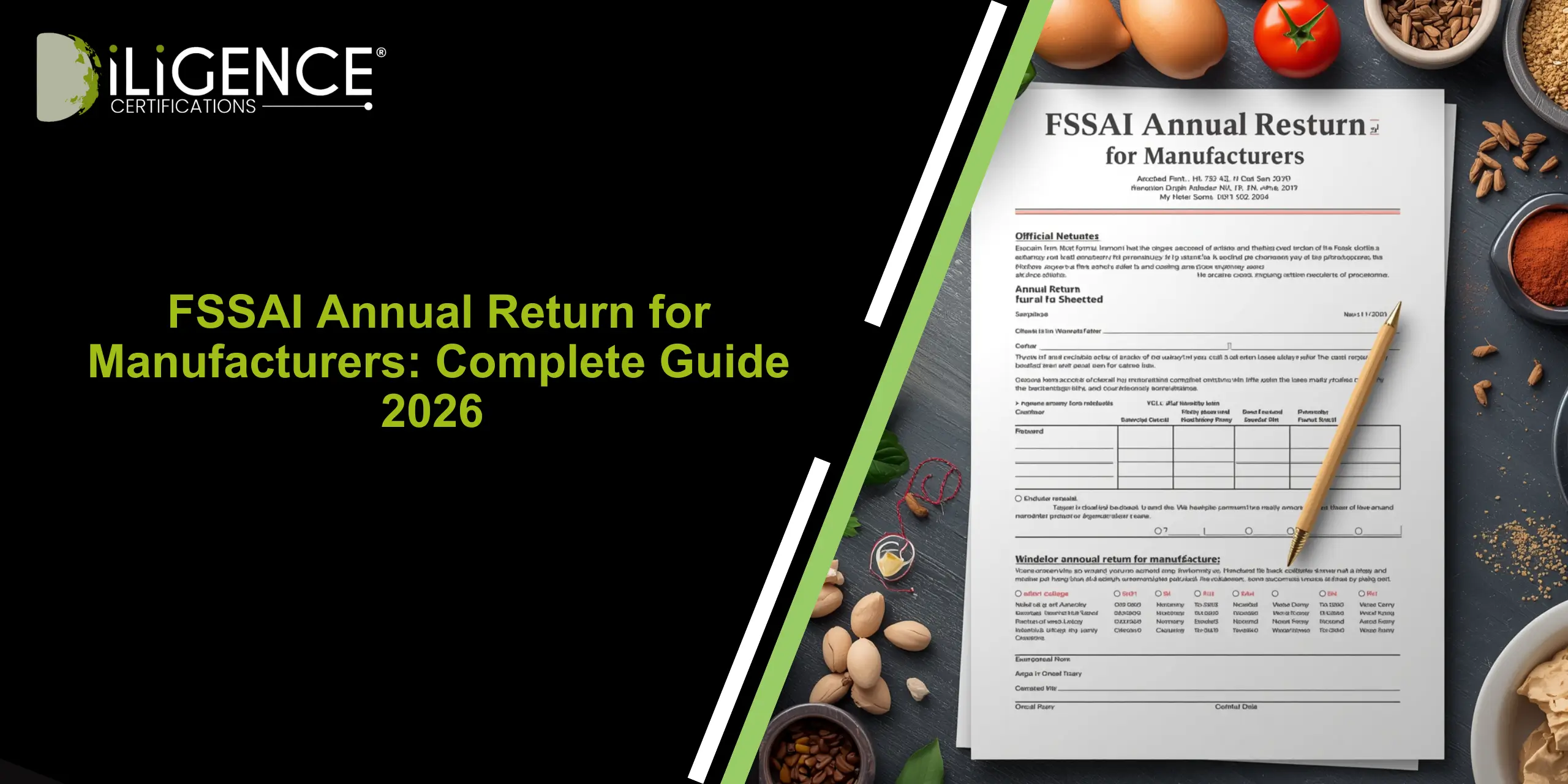 Annual Return for Manufacturers