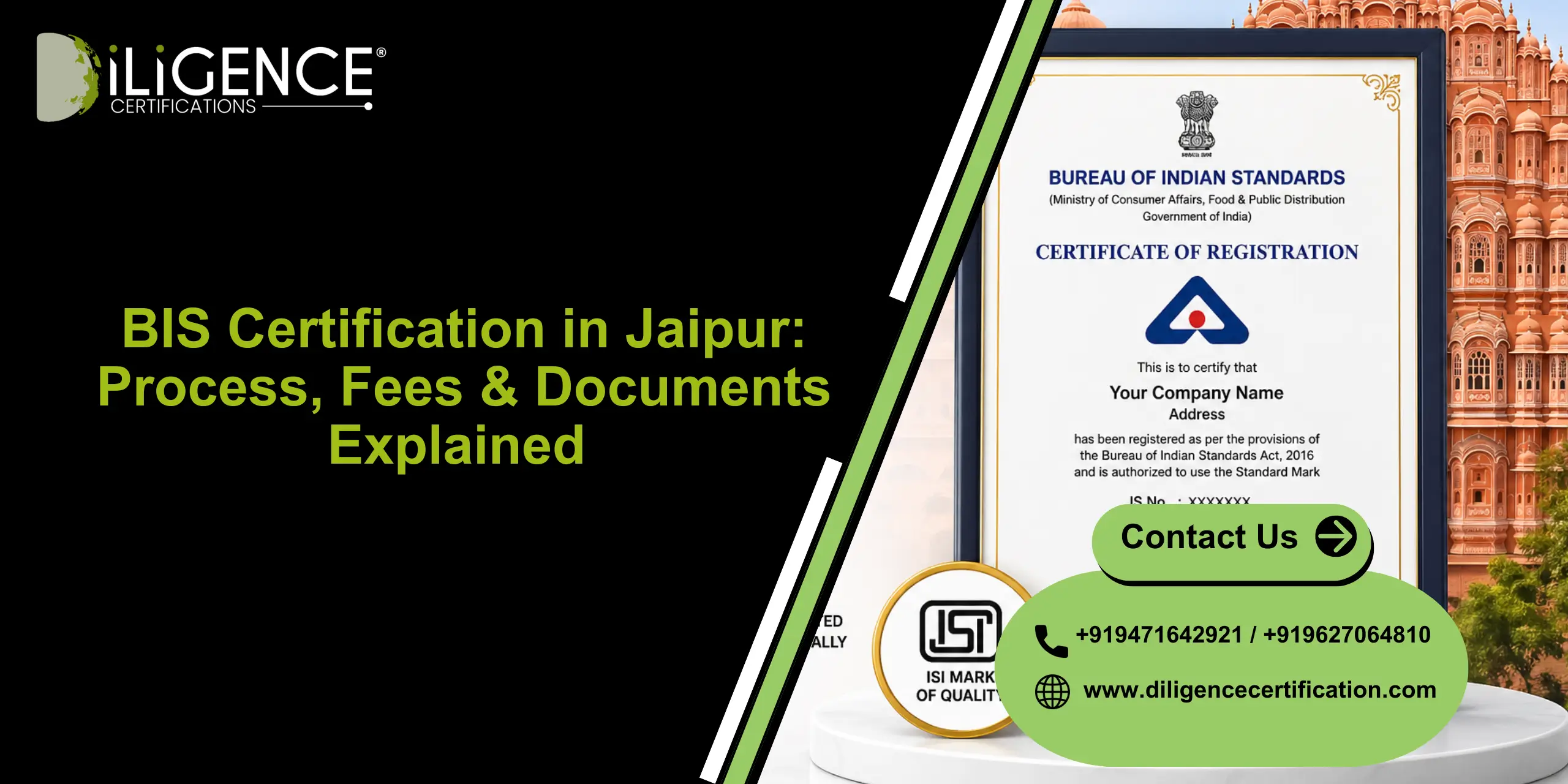 BIS Certification in Jaipur