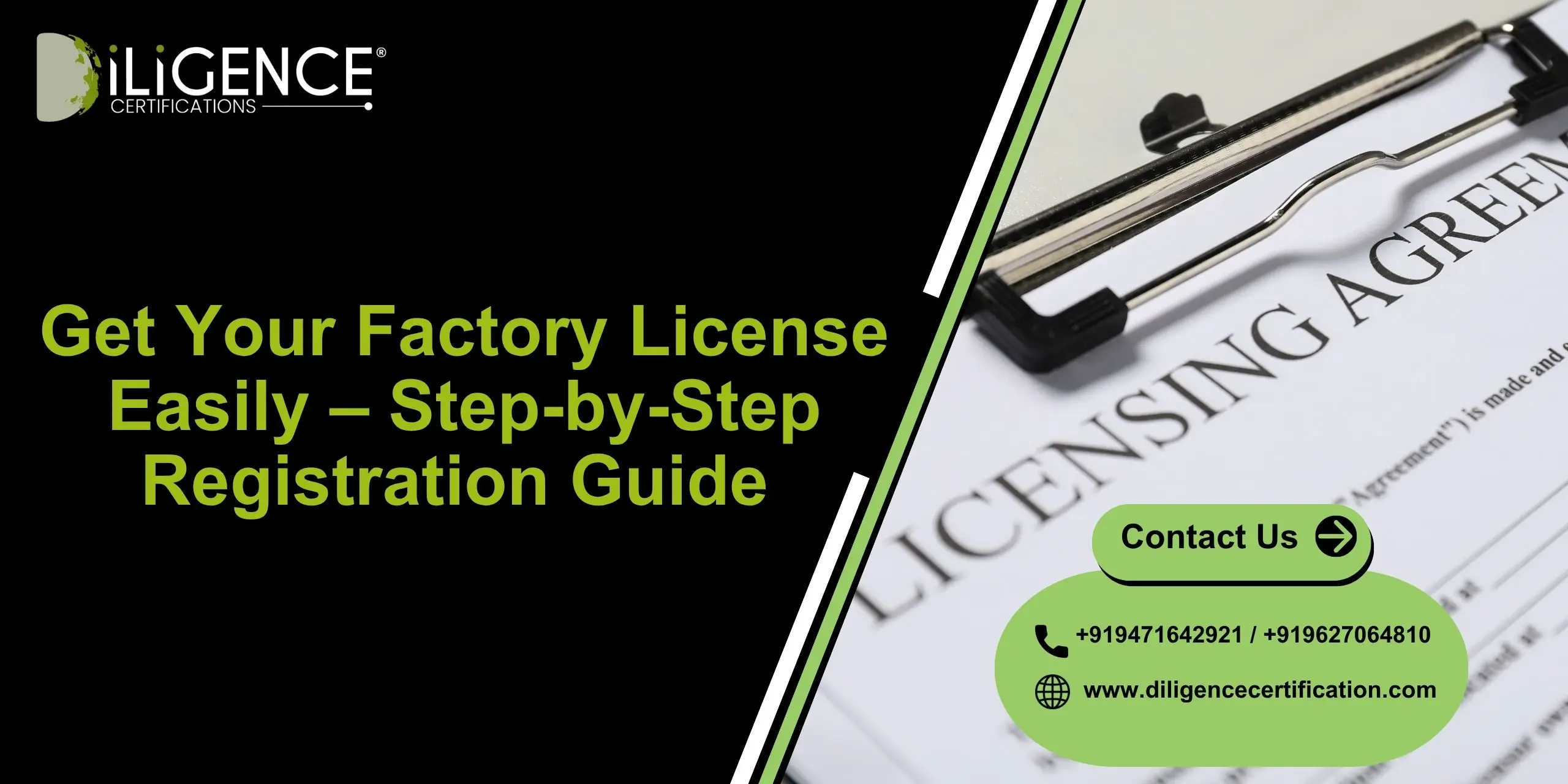 Factory License Easily