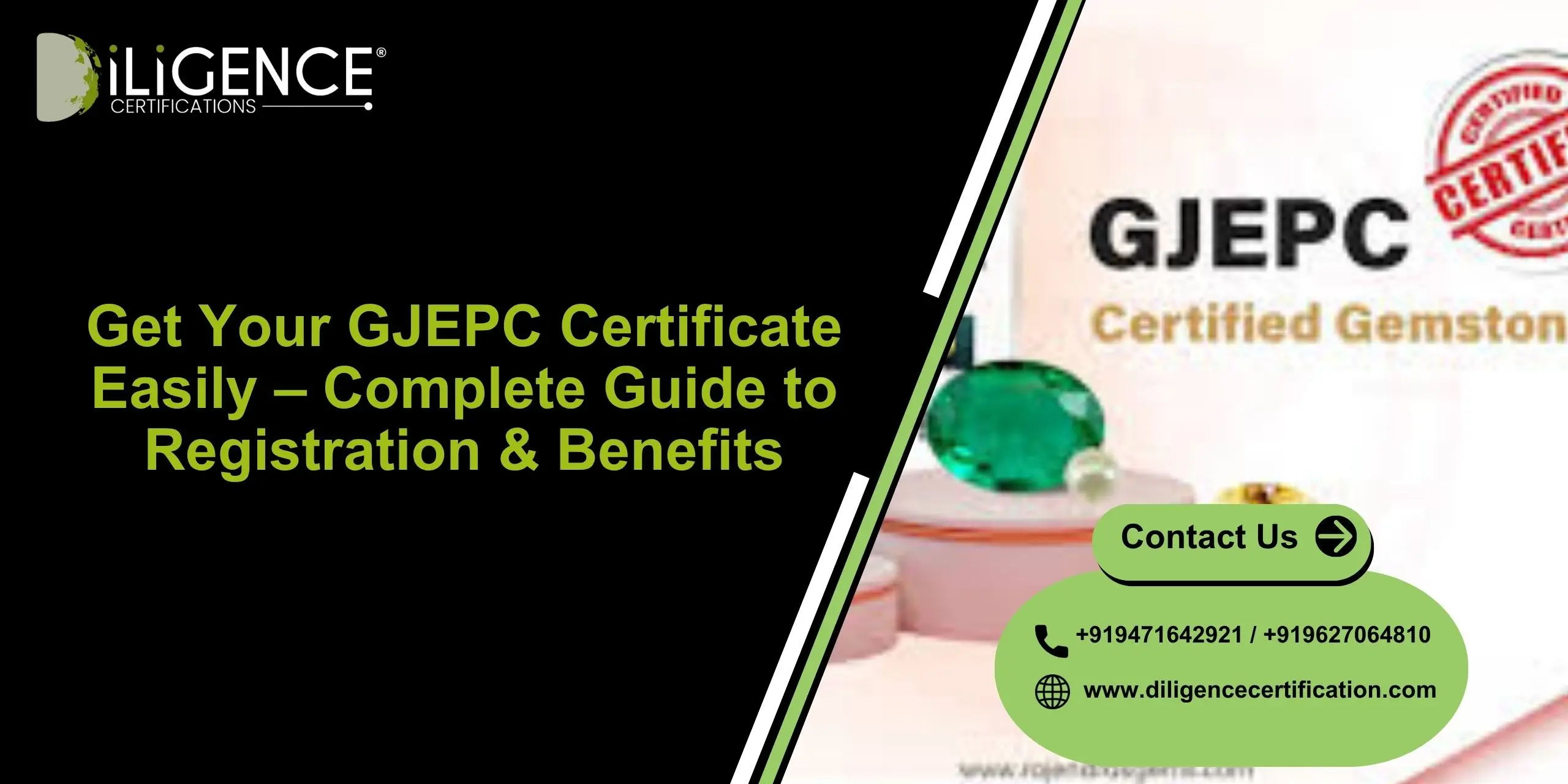 GJEPC Certificate Easily