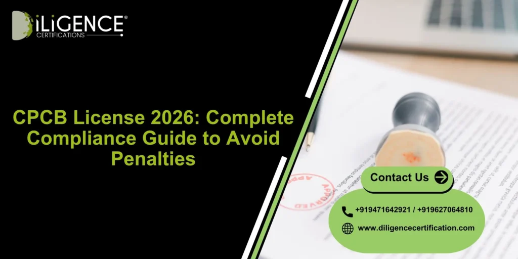 CPCB License 2026: Complete Compliance Guide to Avoid Penalties