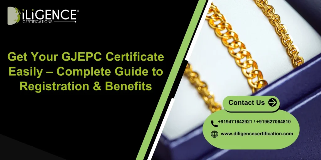 GJEPC Certificate Easily